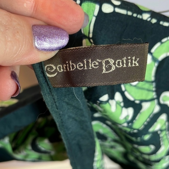 Caribelle Batik Wall hanging Wood Wire hanger Monkey Batik Print - Picture 6 of 14